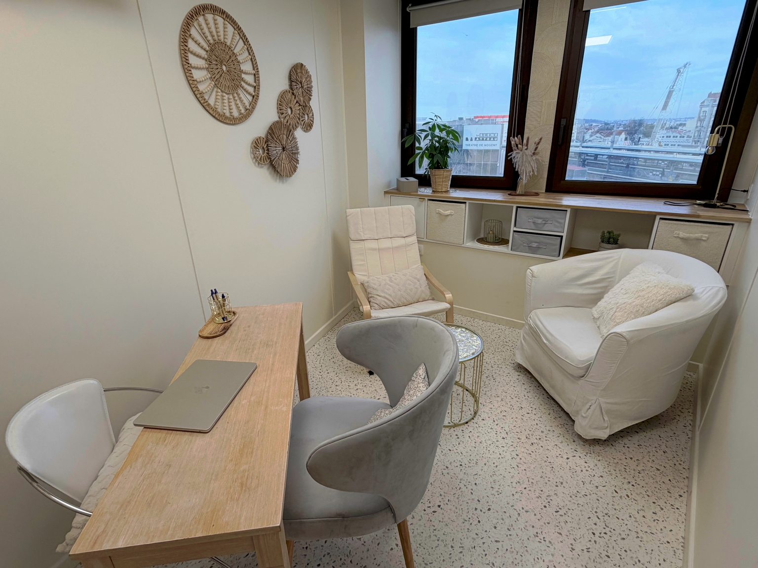 Cabinet de coaching - espace de travail