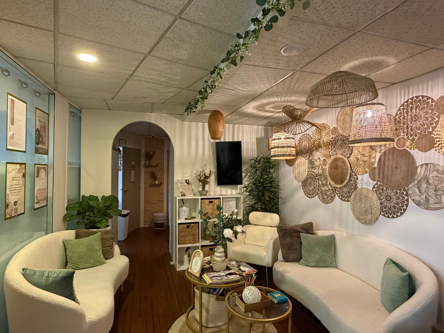 Cabinet de coaching - espace d'accueil